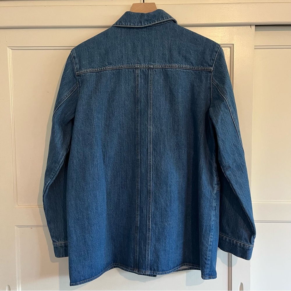Sezane Blue Denim Jacket - Picture 2 of 6